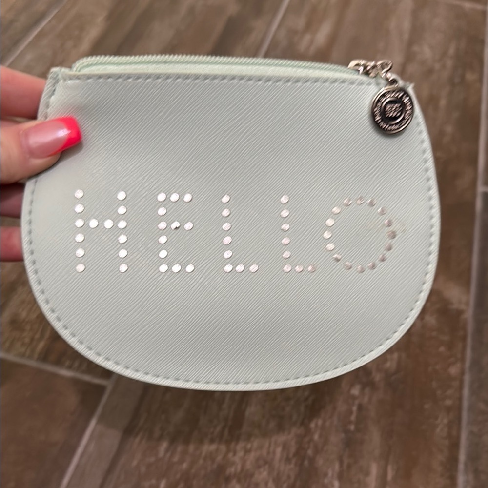 Bath & Body Works Light Green Coin Pouch